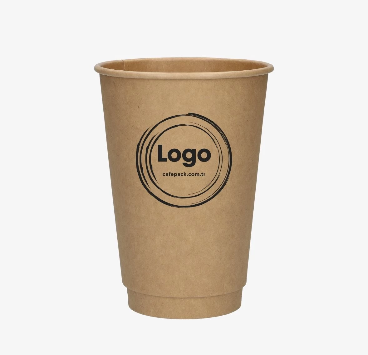 Double Wall FULL Kraft Paper Cup