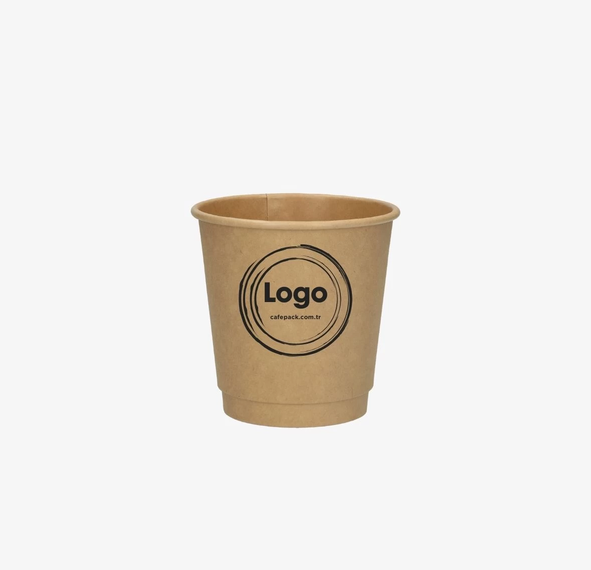 Double Wall FULL Kraft Paper Cup