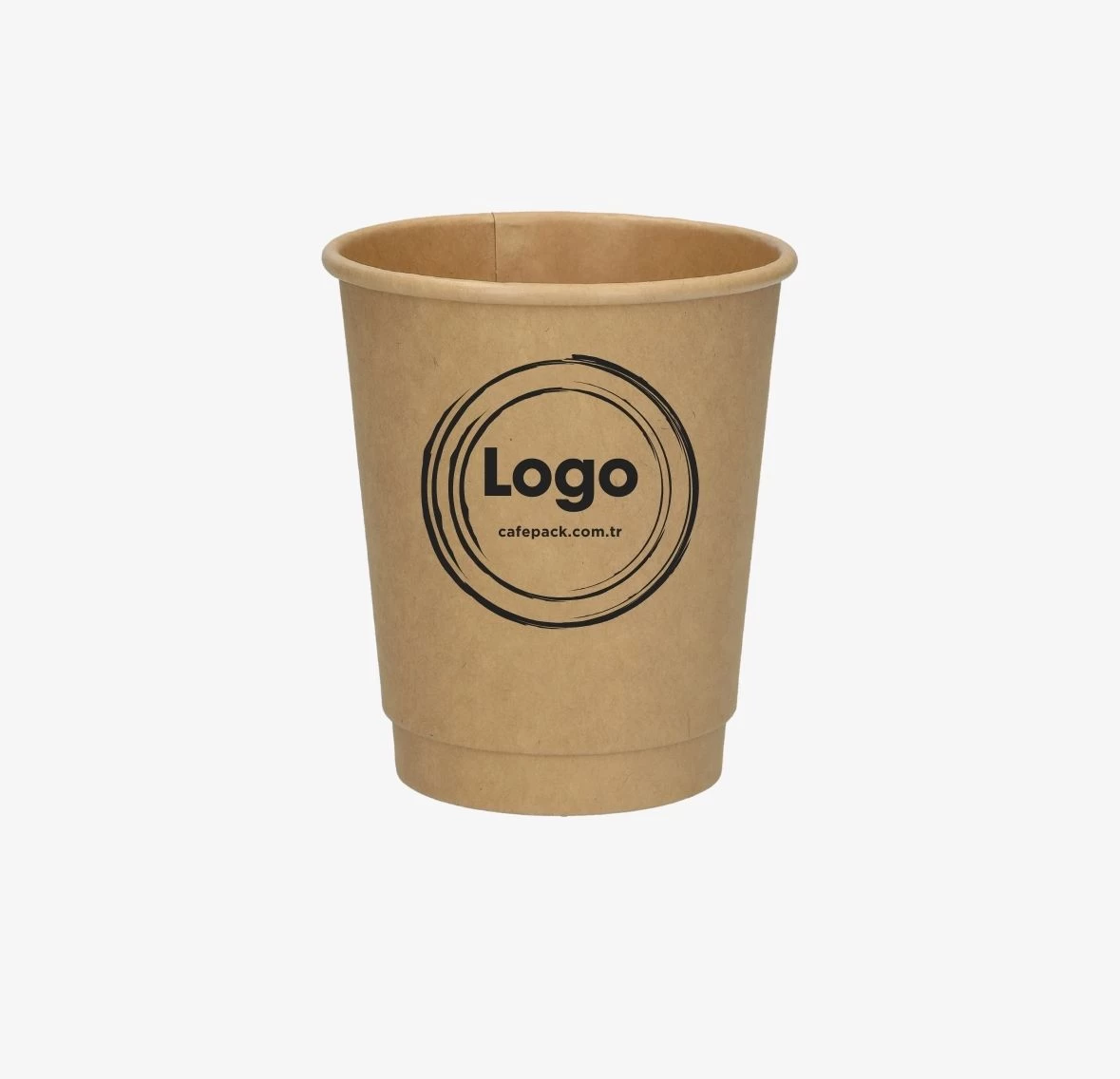 Double Wall FULL Kraft Paper Cup