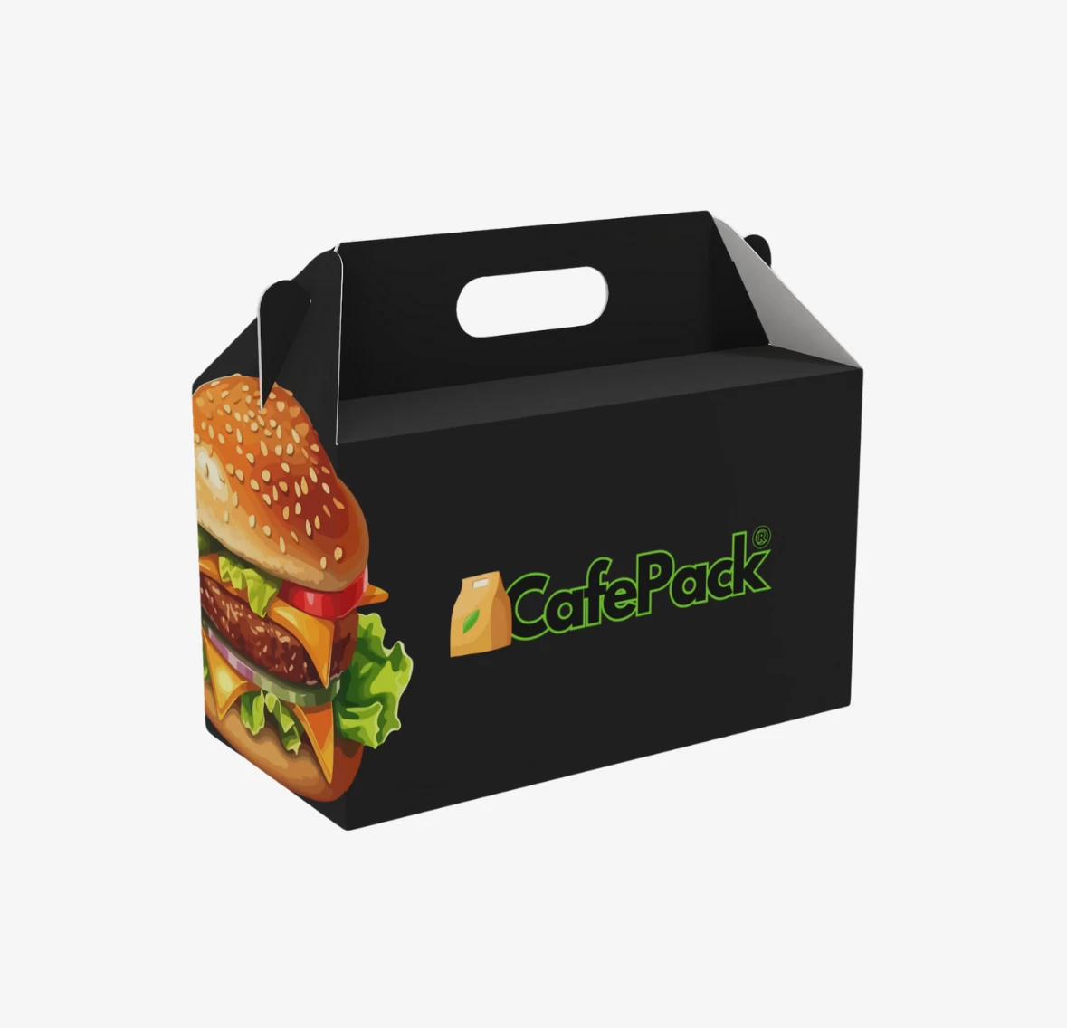 Takeaway Box with Handle