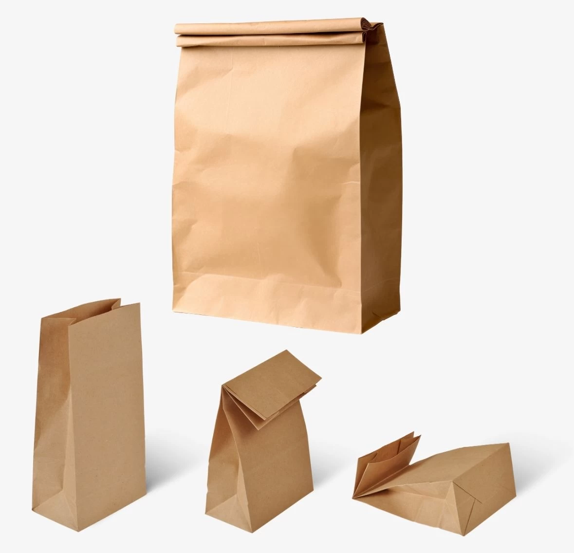 Screw Handle Kraft Bag