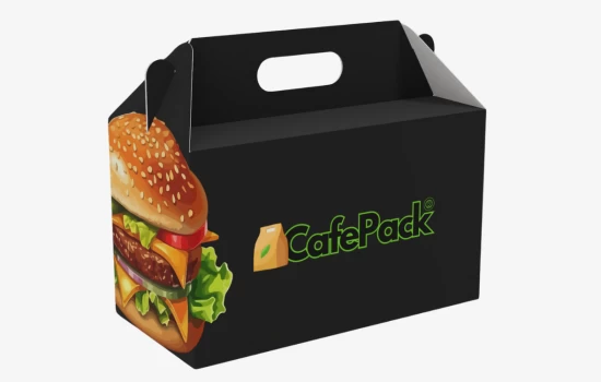 Takeaway Box with Handle